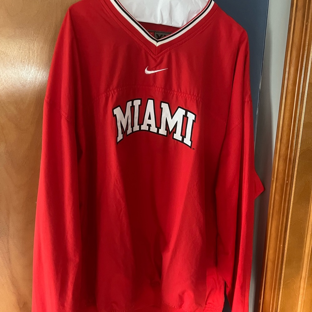 Nike Red Miami Sweatshirt